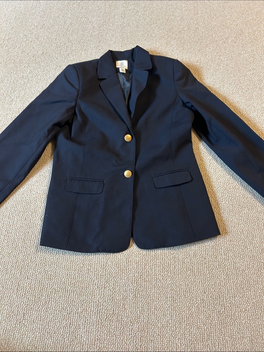Lands End Girls School Uniform Blazer